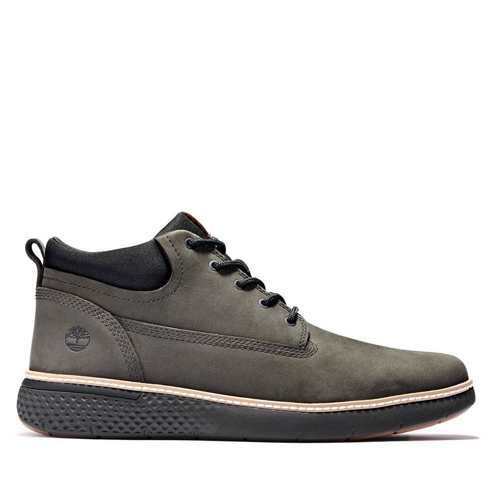 Bocanci Chukka Timberland Barbati Verzi Inchis - Cross Mark Better Piele - Romania - HPTWLG107